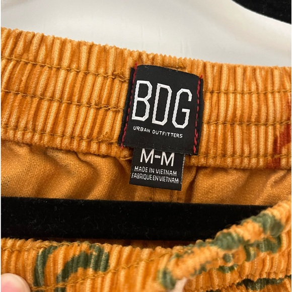 Bdg Y2K Doodle Corduroy Painter Pants Size M - Urban Outfitters - Picture 9 of 11